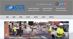 Desktop Screenshot of concreteconstructionsupply.com